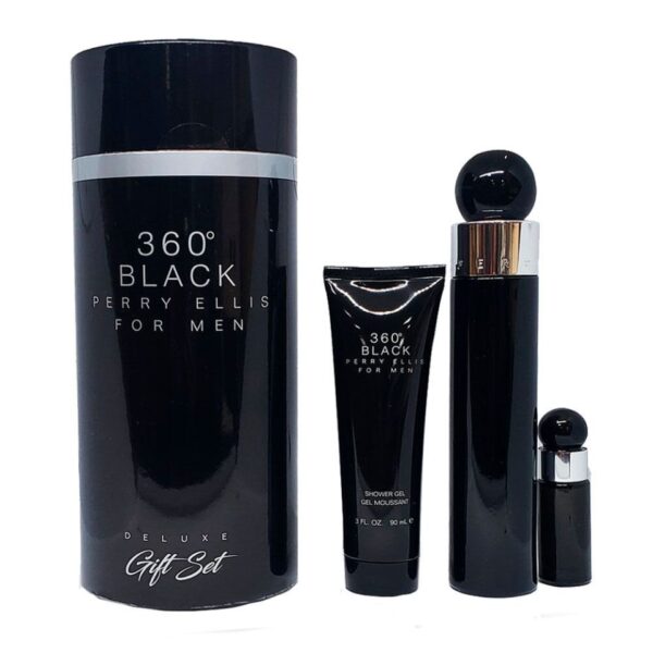 Set 360° Black for Men Perry Ellis